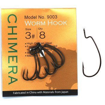 Офсетний гачок BKK Chimera #3 (A-EW-9310) A-EW-9310 фото