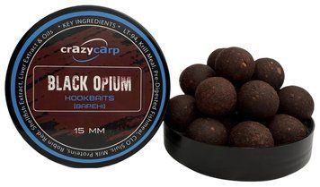 Бойлы Crazy Carp Hookbaits 15мм Black Opium 125г 1350.00.85 фото