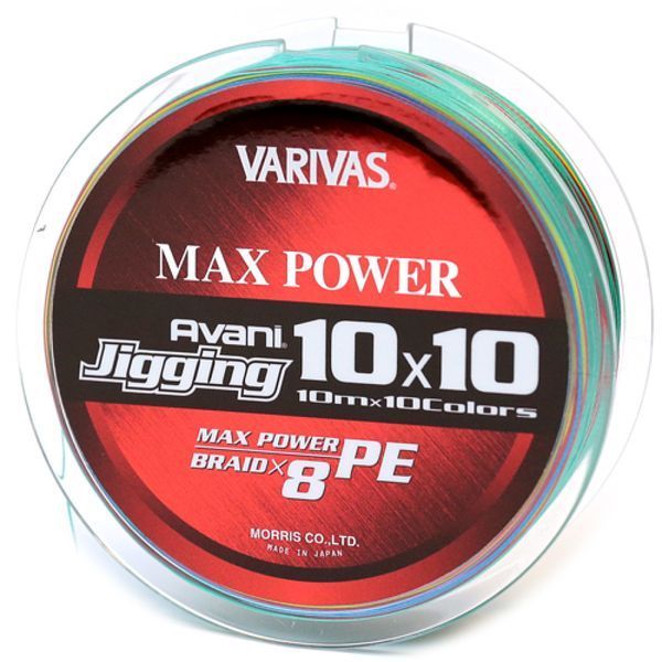 Шнур Varivas Avani Jigging Max Power X8 10*10 Multicolor 200m 14.8kg 0.235mm #2.0 (РБ-634301) РБ-634301 фото