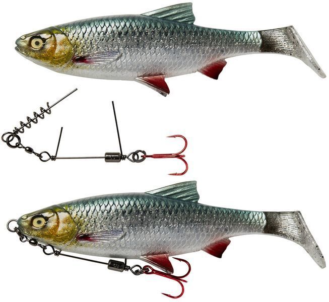 Оснастка Savage Gear SS Corkscrew Stinger 3G 1X #1 35kg Red + BN (2 шт/уп) 1854.17.85 фото