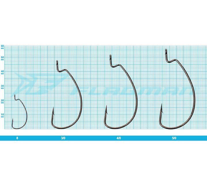 Крючок Flagman Worm Offset №3/0 FWO-3_0 фото