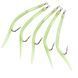 Морской монтаж Fladen Rubber Mac 5pcs size 9/0 Luminous (816-90) 816-90 фото 1