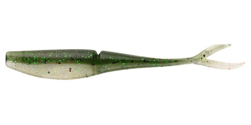 Силікон Daiwa Bait Junkie 5" Jerkshad Motor Oil UV (20002030) 20002030 фото