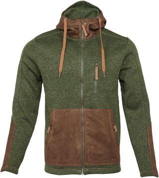 Куртка Orbis Textil Herrenjacke Strick-Fleece 418001-56. 6XL. Зелений 2900.02.94 фото