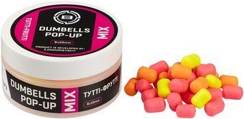 Бойлы Brain Dumbells Mix Tutti-Frutti (тутти-фрутти) 6х10mm 34g 1858.81.36 фото
