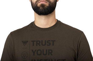 Футболка Harkila Instinct S/S 2XL Коричневый 1780.23.33 фото