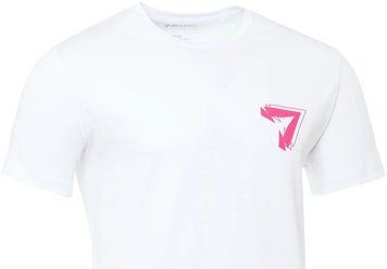 Футболка Select T-Shirt Lines Fish L White 1870.76.56 фото