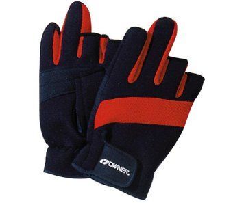 Рукавички Owner Meshy Glove 3 Finger Cut Assort 9642 L Red 9642-L-R фото