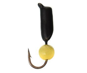 Мормышка Flagman &laquo;Столбик + глаз желтый&raquo; &Oslash;2.4мм 0.48г Black Nickel P7225-BN-Y фото