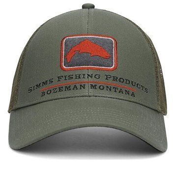 Кепка Simms Trout Icon Trucker Smokey Olive (12226-1068-00) 12226-1068-00 фото