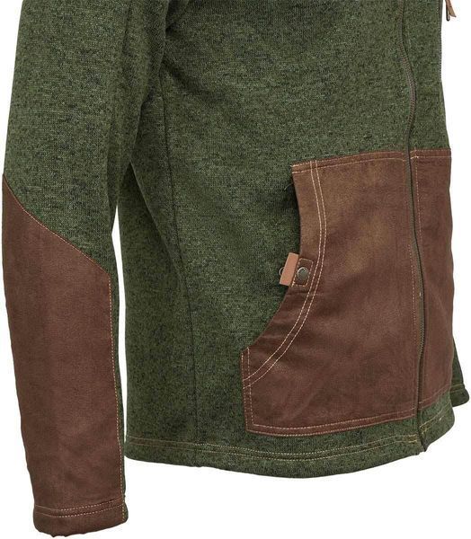 Куртка Orbis Textil Herrenjacke Strick-Fleece 418001-56. 6XL. Зелений 2900.02.94 фото