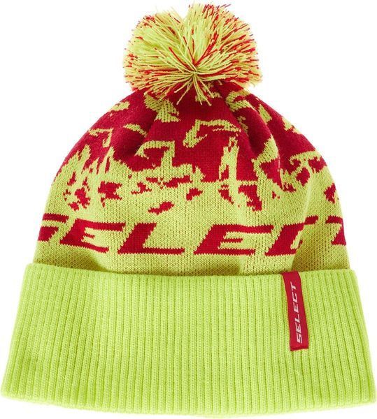 Шапка Select Pompon Hat 58 Yellow Red 1870.79.23 фото