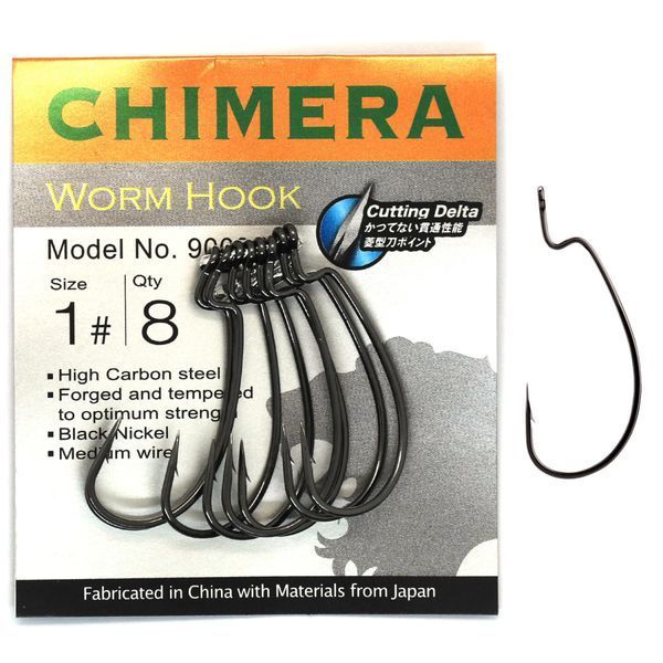 Офсетний гачок BKK Chimera CD #1/0 (A-EW-9331) A-EW-9331 фото