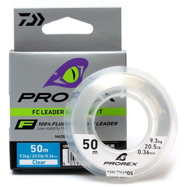 Флюорокарбон Daiwa Prorex FC Leader Super Soft 21m 14.6kg 0.50mm (12995-050) 12995-050 фото