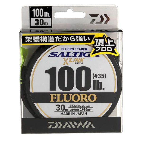 Флюорокарбон Daiwa Saltiga X`LINK FC Leader 30m 31.8kg 0.78mm (12956-578) 12956-578 фото