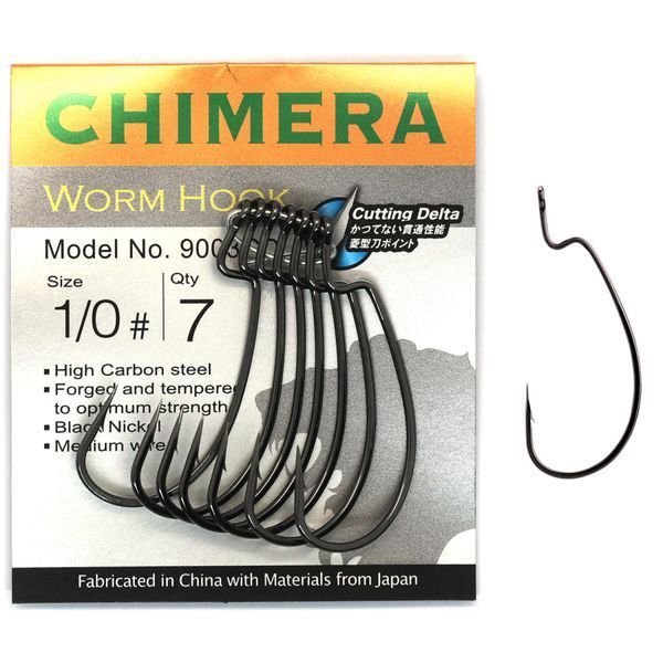 Офсетний гачок BKK Chimera CD #1/0 (A-EW-9331) A-EW-9331 фото