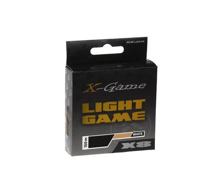 Шнур Azura X-Game Light Game X8 PE White 150 м #0.5 0.117 мм XL8-05 фото