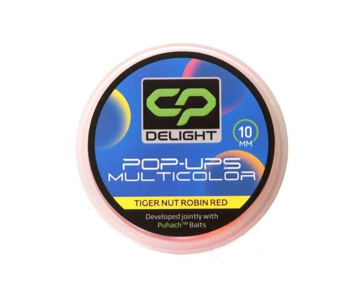 Бойлы Carp Pro Delight Multicolor Pop Ups 10мм Tiger Nut Robin Red CPDMUPTN10 фото