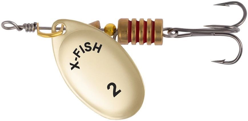 Блесна X-Fish Stark №2 4.5g Gold 1917.05.75 фото