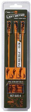 Оснастка карповая Prologic PVA Bag Rig 10cm 20lbs/XC7 Size 4 (3шт/уп) 1846.12.28 фото