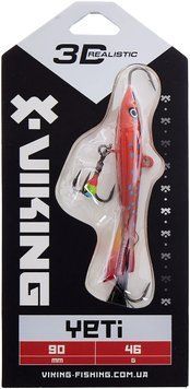 Балансир Viking Fishing Yeti Ice Jig 90mm 46.0g #7 Coral Trout 1919.02.61 фото