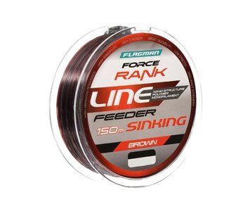 Жилка Flagman Force Rank Feeder Main Line Dark Brown 150м 0.35мм FRFML15035 фото