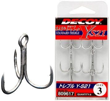 Тройник Decoy Y-S21P Propack #8 (40шт/уп) 1562.09.94 фото