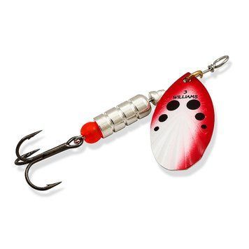 Блесна Williams Vortex Garni 14.17gr #Red And White On Silver (V5D-RW) V5D-RW фото