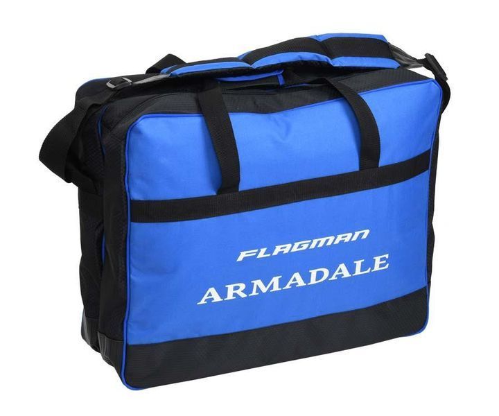 Сумка для садків на два відділення Flagman Armadale Double Keepnet Bag 60х50х20см FARM007 фото