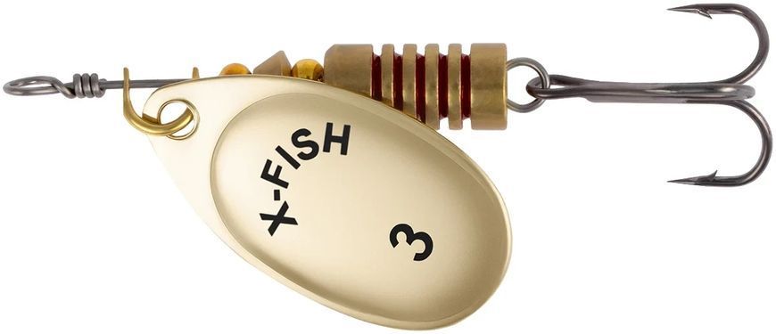 Блесна X-Fish Stark №3 7.5g Gold 1917.05.76 фото