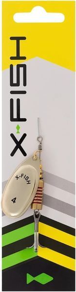 Блесна X-Fish Stark №4 9.5g Gold 1917.05.77 фото