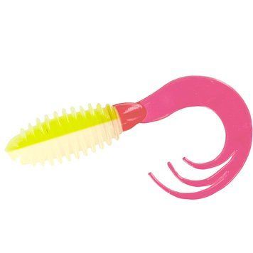 Силікон Big Bite Baits Ring Triple Tip Grub 2" 10pc #Bad Blood (2317459) 2317459 фото