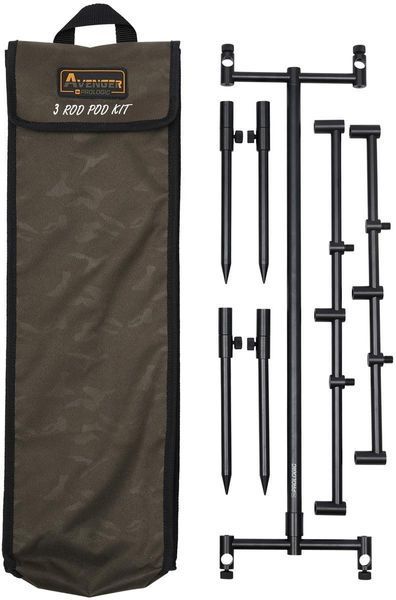 Род-под Prologic Avenger Rod Pod Kits & Carrycase 3 rod 1846.15.95 фото
