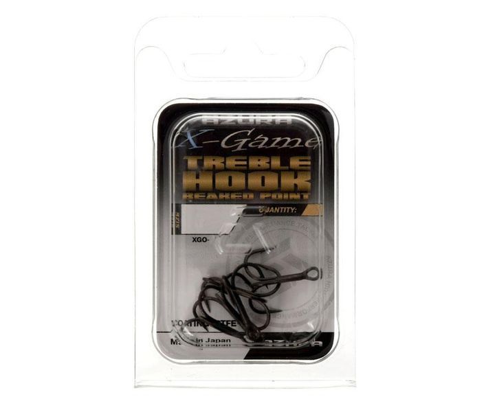 Трійники Azura X-Game Outpoint Treble Hook №4 XGO-04 фото