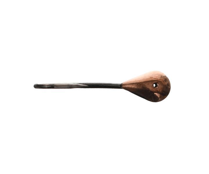 Мормишка літня паяна Короп-Крапля №17 Curved Shank BN #8 Мідь KPK17-CS8B-C фото