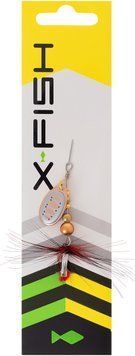 Блесна X-Fish Sirius №1 3.7g Copper GD 1917.06.52 фото
