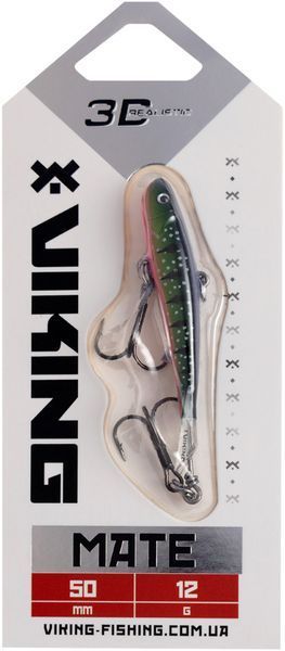 Балансир Viking Fishing Mate Ice Jig 50mm 12g #22 Kingfisher Pink 1919.05.19 фото
