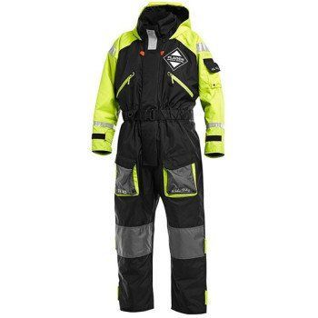Костюм-поплавок Fladen Floatation Suit 845XY Black/Yellow XXL (22-845XY-XXL) 22-845XY-XXL фото