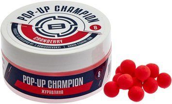 Бойлы Brain Champion Pop-Up Сranberry (клюква) 12mm 34g 1858.21.79 фото