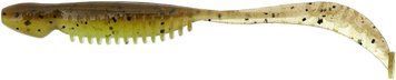 Силікон Reins Curly Shad 3.5" B08 Green Pumpkin Chart Melon (11 шт./пач.) 1552.09.06 фото