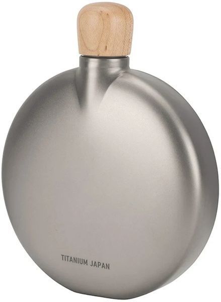 Фляга Snow Peak TW-116 Titanium Curved Flask 1200.06.22 фото