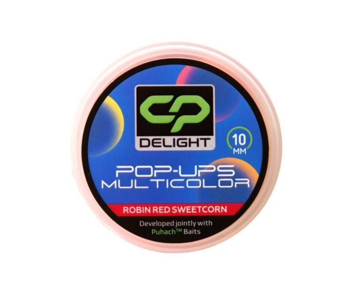 Бойлы Carp Pro Delight Multicolor Pop Ups 12мм Sweetcorn Krill CPDMUPSW12 фото