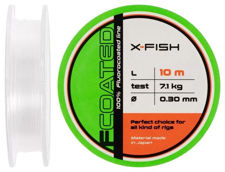 Флюорокарбон X-Fish FCoated 10m 0.30mm 7.1kg 1917.01.28 фото