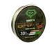Шок-лідер Carp Pro Diamond Shock Braid PE X8 30lb 25м 0.20мм Camo Brown CP1630-8-25 фото 1