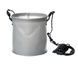 Відро для води зі шнуром кругле Flagman Gray Eva Bucket Round 5 л FGEVA006 фото 1
