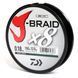 Шнур Daiwa J-Braid Х8 150m Dark Green 17.0kg 0.22mm #2.5 (12751-022) 12751-022 фото 3