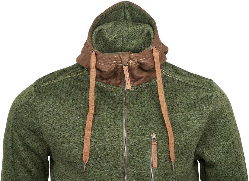 Куртка Orbis Textil Herrenjacke Strick-Fleece 418001-56. S. Зелений 2900.02.86 фото