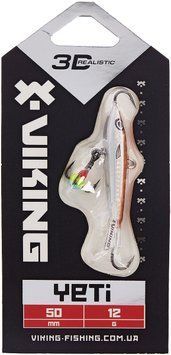 Балансир Viking Fishing Yeti Ice Jig 50mm 12.0g #12 Smoke Anchovy 1919.02.18 фото