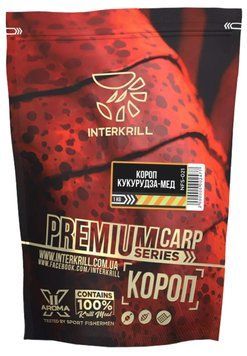Прикормка INTERKRILL PREMIUM SERIES Короп-Кукурудза-Мед 1kg 1942.00.04 фото