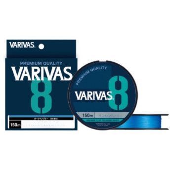 Шнур Varivas PE Line Ocean Blue X8 150m 14.04kg 0.205mm #1.5 (VA 13625) VA 13625 фото